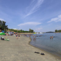 Playa de Orellana (playa de interior)